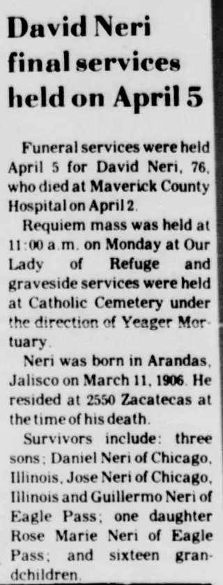 other Newspaper clipping from Apr 8, 1982 5757230