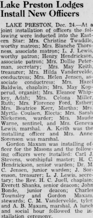 other Newspaper clipping from Dec 24, 1943 5757317