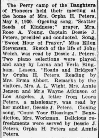 other Newspaper clipping from May 9, 1930 5757517
