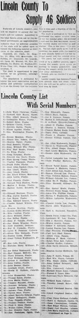 General news Newspaper clipping from Jul 20, 1917 5757666