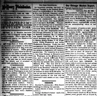 other Newspaper clipping from Dec 30, 1885 5757816