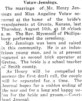 other Newspaper clipping from Aug 30, 1917 5758120
