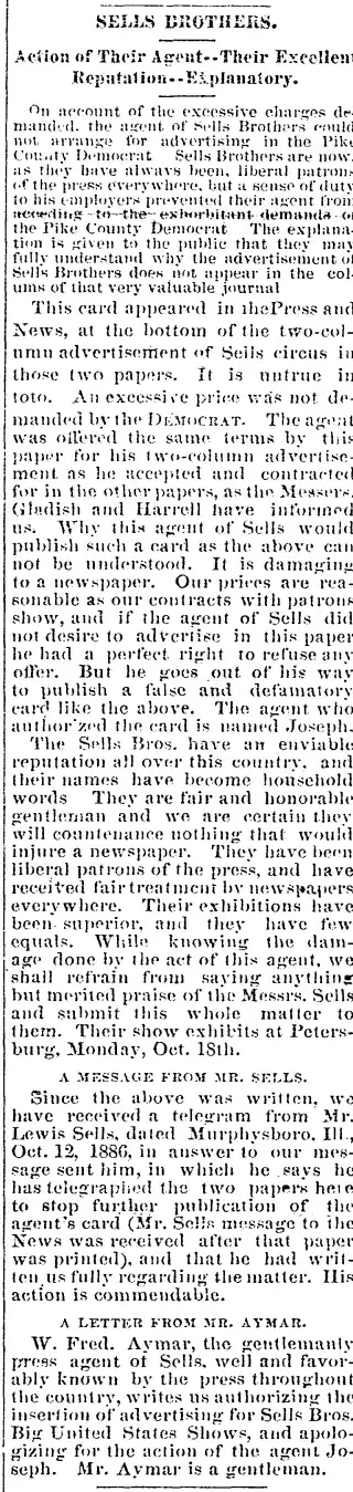 other Newspaper clipping from Oct 14, 1886 5758318
