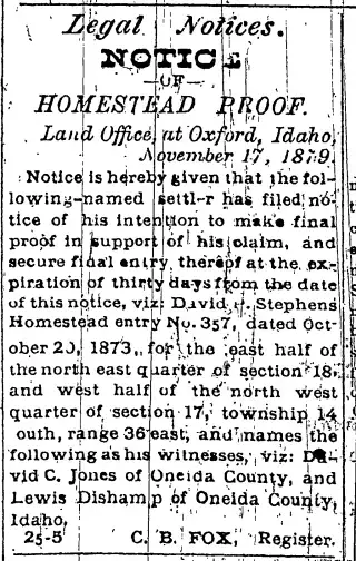 other Newspaper clipping from Nov 27, 1879 5758358