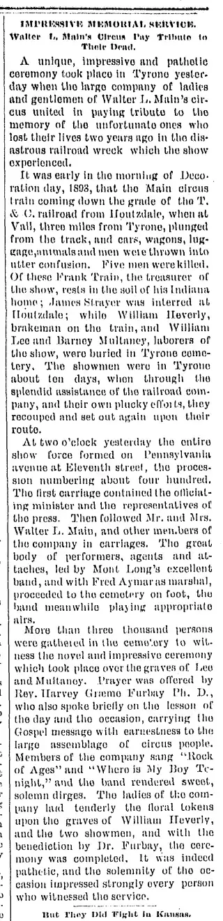 other Newspaper clipping from May 27, 1895 5758380
