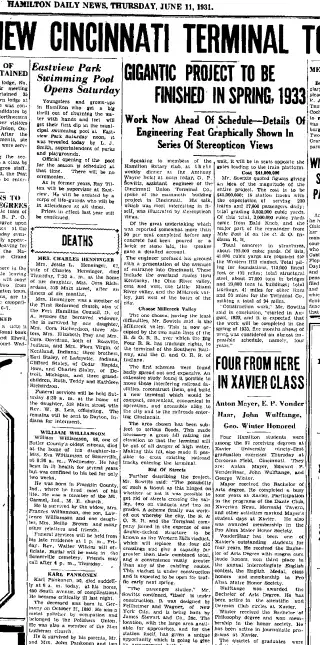 other Newspaper clipping from Jun 11, 1931 5759169
