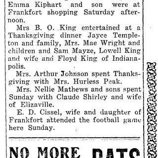 other Newspaper clipping from Dec 2, 1920 5759651