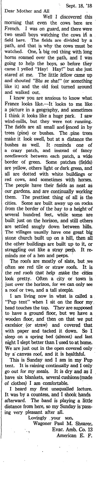 other Newspaper clipping from Nov 7, 1918 5759828
