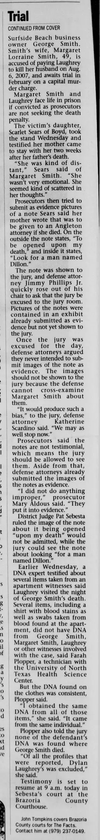 other Newspaper clipping from Nov 13, 2008 5760017