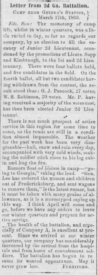 other Newspaper clipping from Mar 31, 1863 5760058