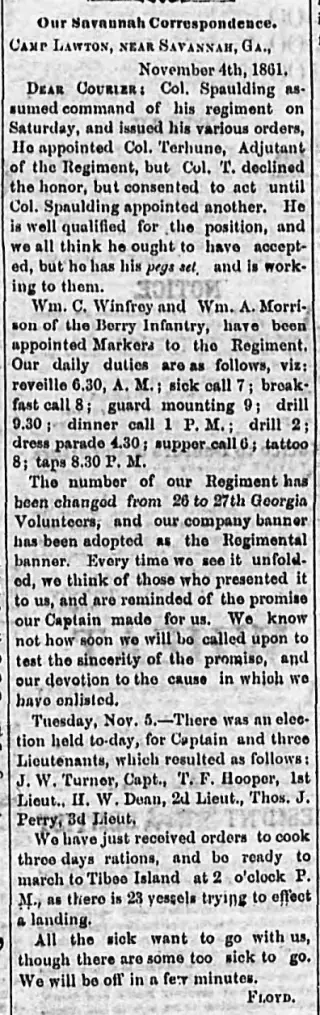 other Newspaper clipping from Nov 15, 1861 5760062
