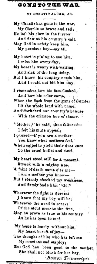 other Newspaper clipping from Nov 15, 1861 5760065