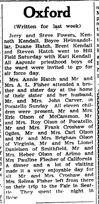 other Newspaper clipping from May 31, 1962 5760444