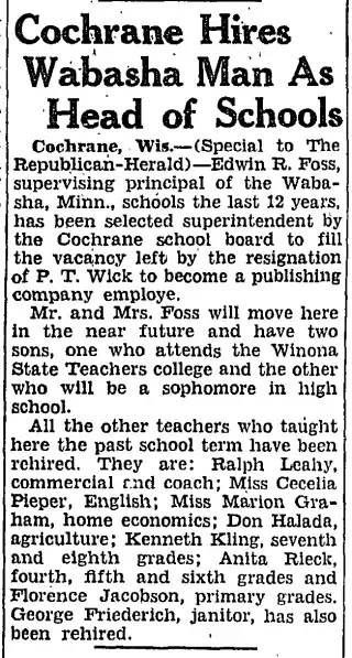 other Newspaper clipping from Jun 9, 1939 5760676