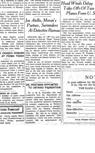 other Newspaper clipping from May 30, 1929 5760710