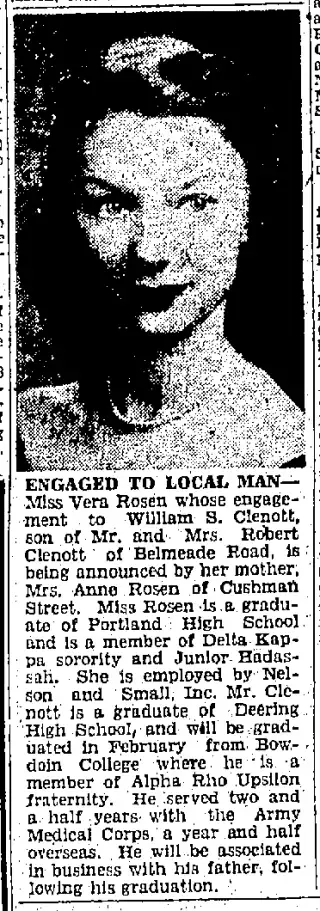 Marriage Newspaper clipping from Jan 4, 1948 5760930