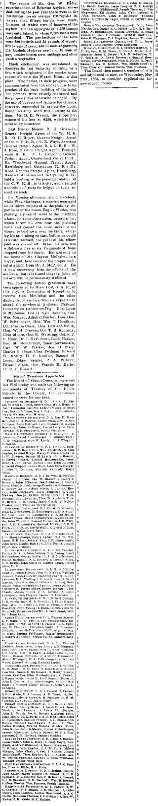 other Newspaper clipping from May 14, 1885 5760965