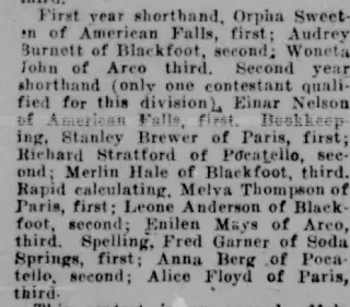 other Newspaper clipping from Apr 21, 1923 5761061