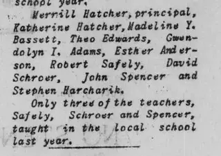 other Newspaper clipping from Sep 9, 1954 5761168