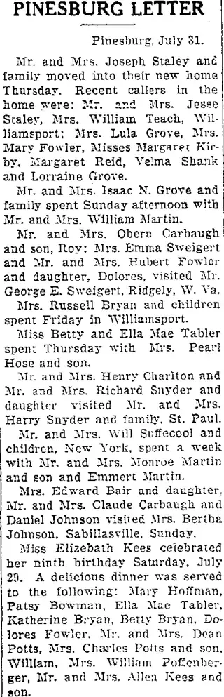 other Newspaper clipping from Aug 4, 1939 5761438