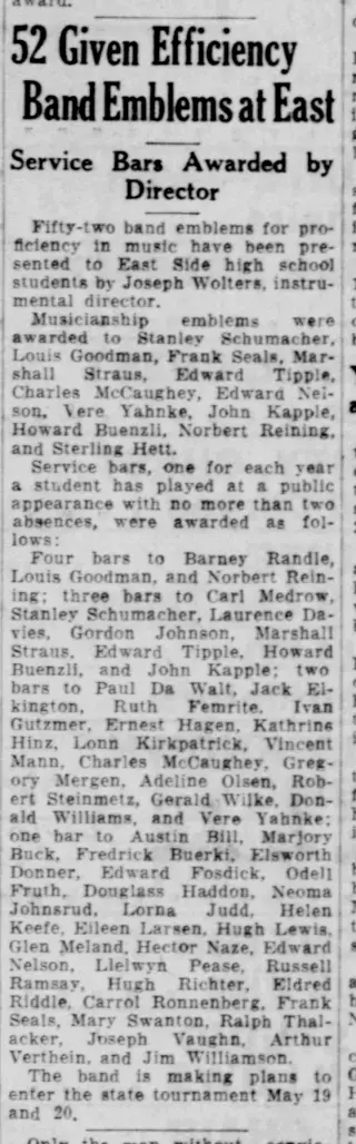other Newspaper clipping from May 2, 1933 5761476