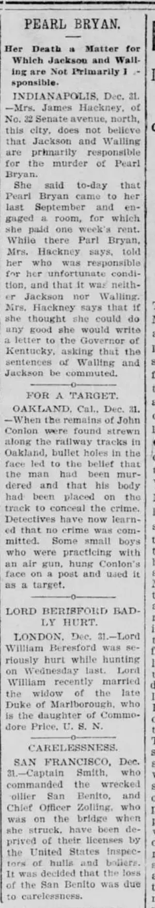 other Newspaper clipping from Jan 1, 1897 5761533