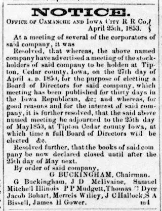 other Newspaper clipping from May 5, 1853 5761718
