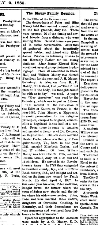 other Newspaper clipping from Jul 9, 1885 5761839