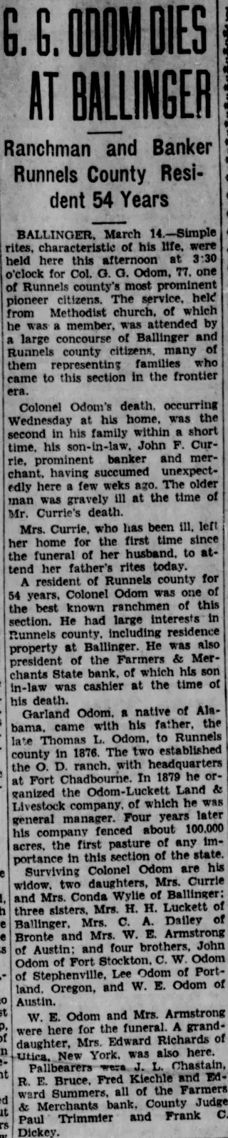 other Newspaper clipping from Mar 15, 1930 5761905