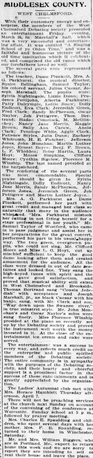 other Newspaper clipping from Apr 6, 1898 5762109