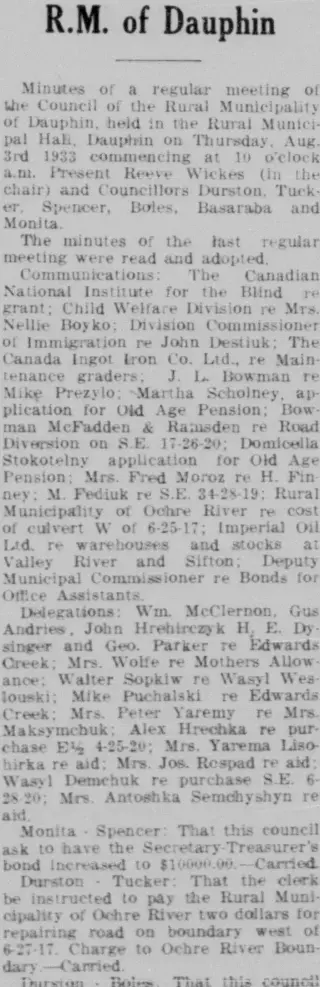 other Newspaper clipping from Aug 10, 1933 5762206