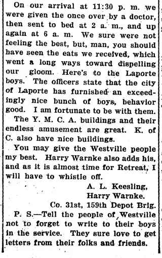 other Newspaper clipping from May 23, 1918 5762311