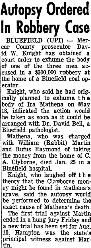 other Newspaper clipping from May 25, 1970 5762508