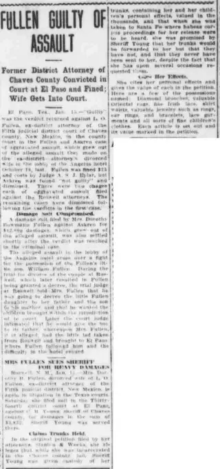 other Newspaper clipping from Jan 16, 1913 5762522