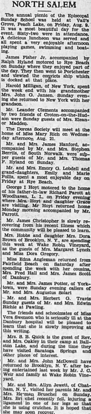 other Newspaper clipping from Aug 16, 1929 5762546