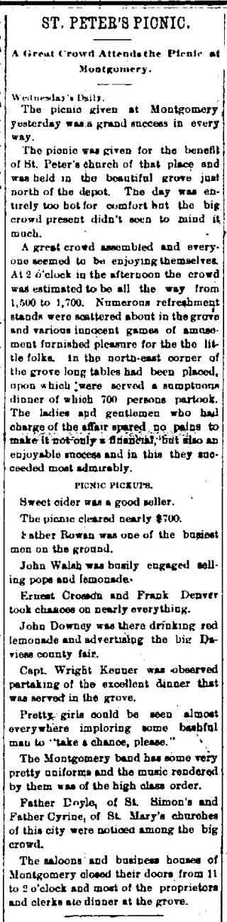 other Newspaper clipping from Aug 31, 1895 5762661