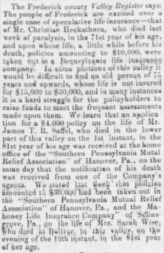 other Newspaper clipping from May 7, 1881 5762872