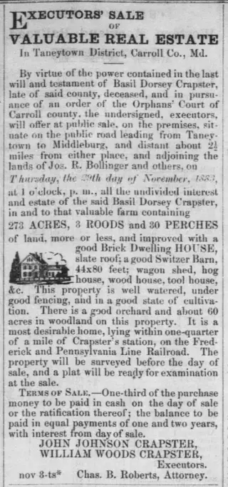 other Newspaper clipping from Nov 24, 1883 5763073