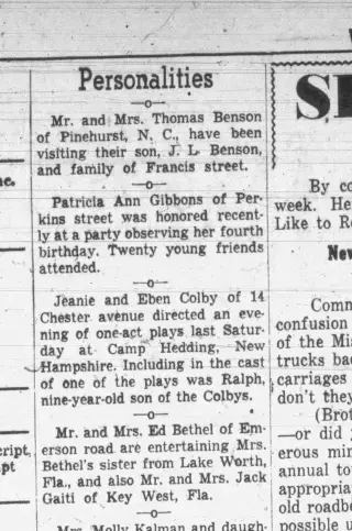 other Newspaper clipping from Aug 15, 1947 5763221