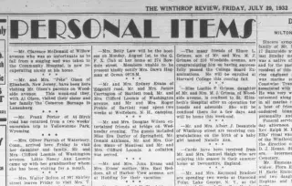 other Newspaper clipping from Jul 29, 1932 5763253