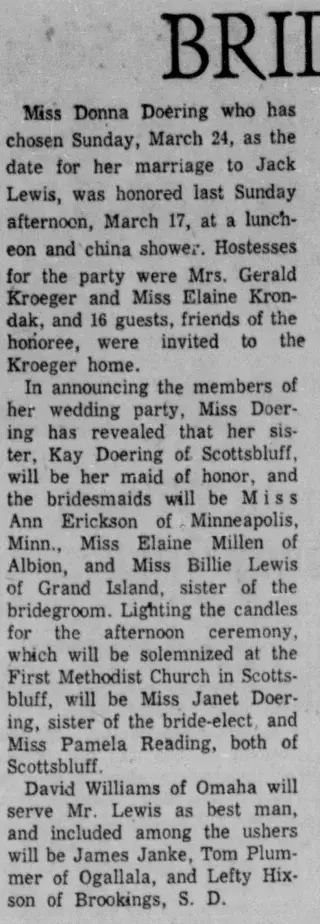 other Newspaper clipping from Mar 19, 1957 5763296