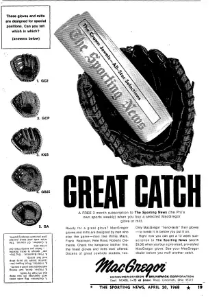 other Newspaper clipping from Apr 20, 1968 5763371
