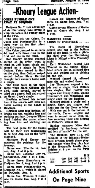 other Newspaper clipping from Aug 3, 1970 5763512