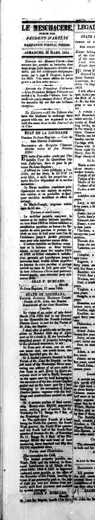 other Newspaper clipping from Mar 26, 1854 5763537