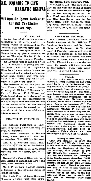 other Newspaper clipping from Oct 5, 1912 5763632