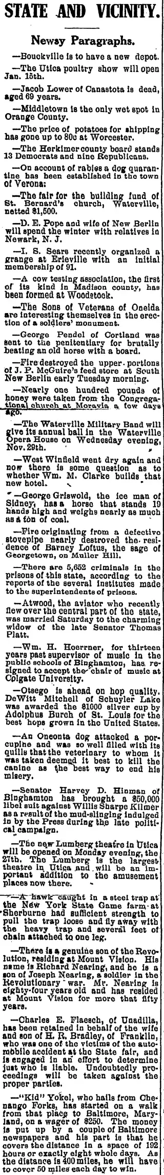 other Newspaper clipping from Nov 22, 1911 5763638