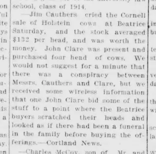 other Newspaper clipping from Apr 28, 1917 5763711