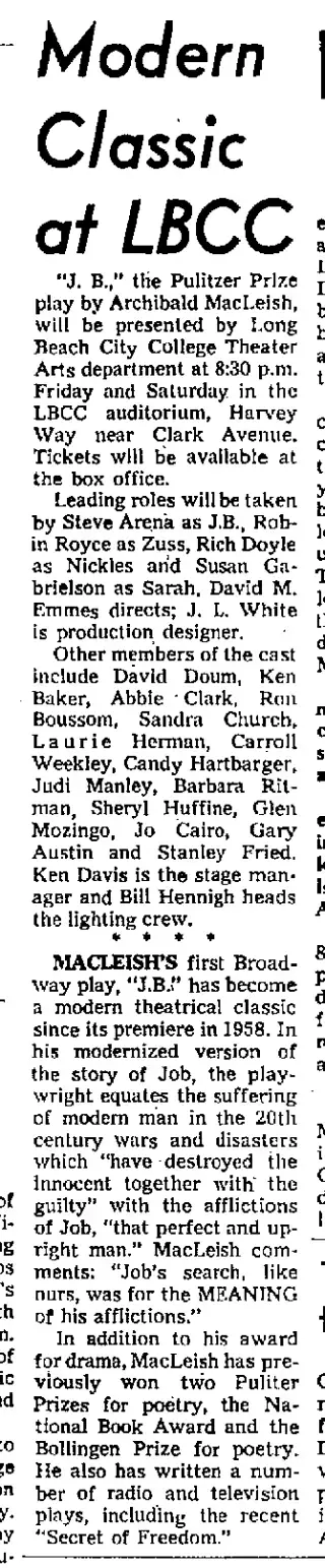 other Newspaper clipping from Nov 29, 1964 5763729