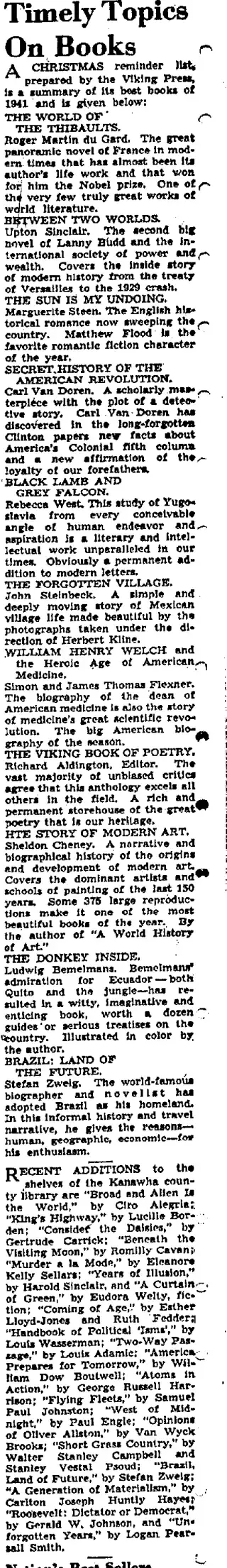 other Newspaper clipping from Dec 21, 1941 5763902