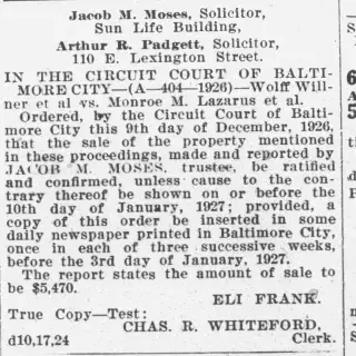 other Newspaper clipping from Dec 10, 1926 5763920